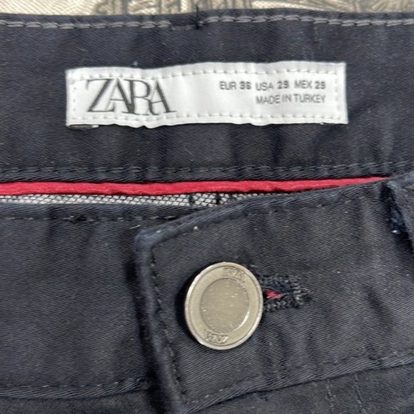 Zara men skinny fit black jeans used - Picture 5 of 5